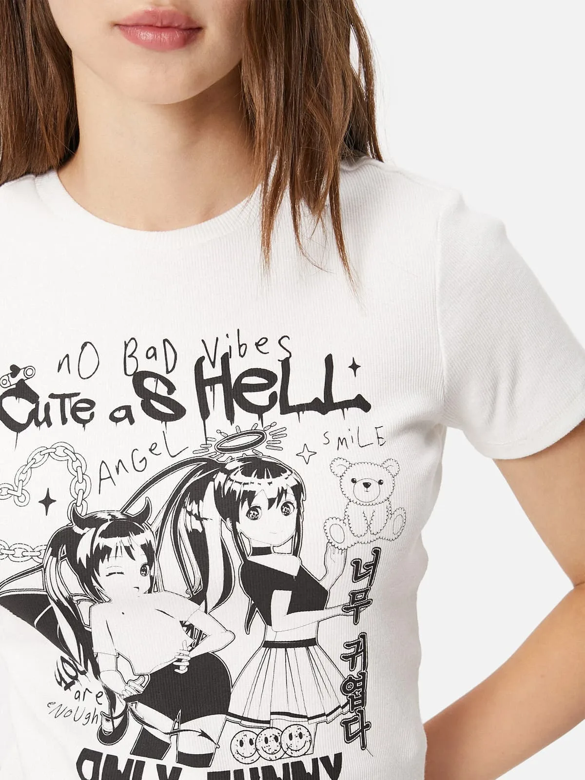 Anime T-Shirt Printed Short Sleeve - Image 2